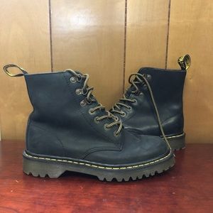 Matte black Doc Martens